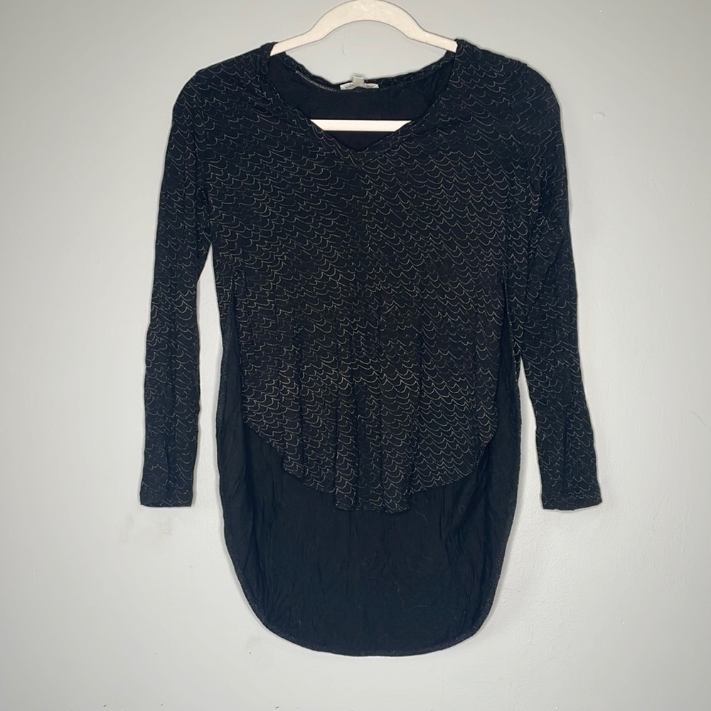 Wilfred High Low Long Sleeve Tee Shirt